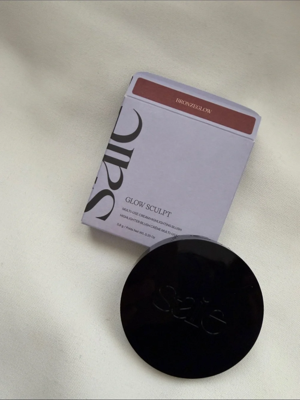 BNWT! Saie Glow Sculpt Multi-Use Cream Highlighting Blush - shade Bronzeglow